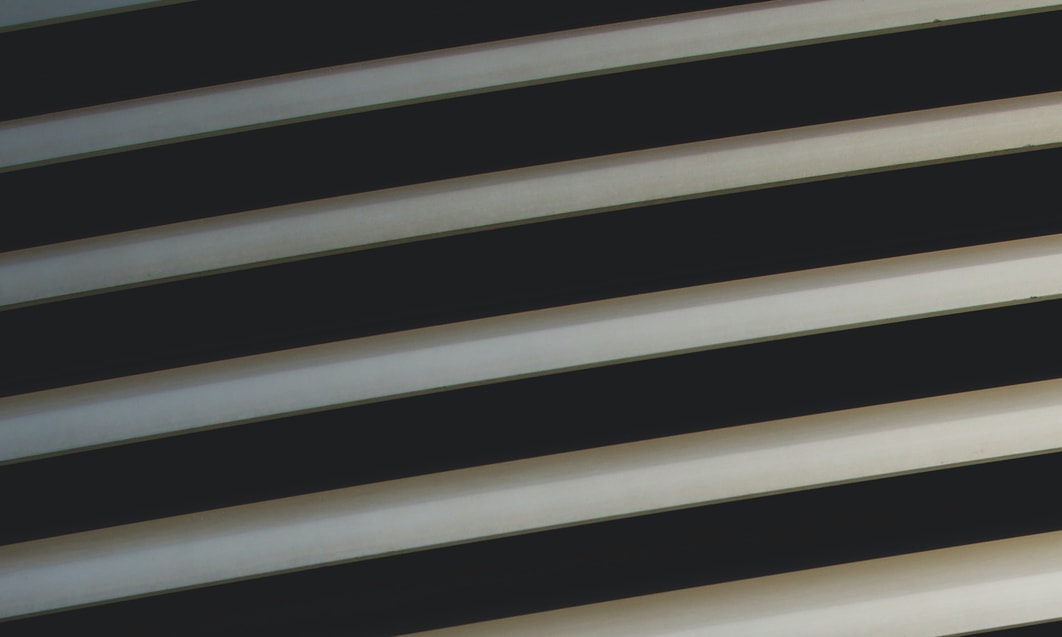 a close up of a window blinds