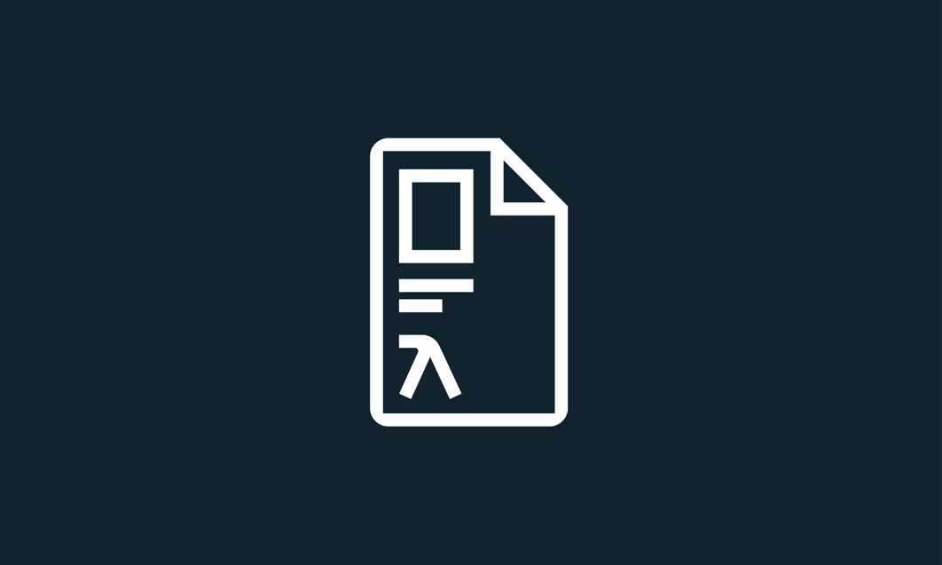 a white line on a blue background