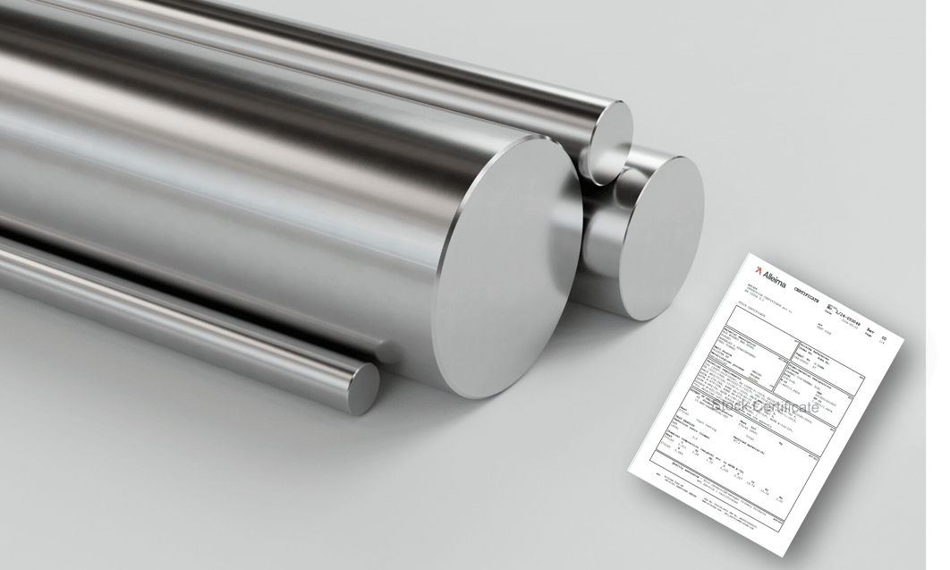 a close-up of several round metal rods