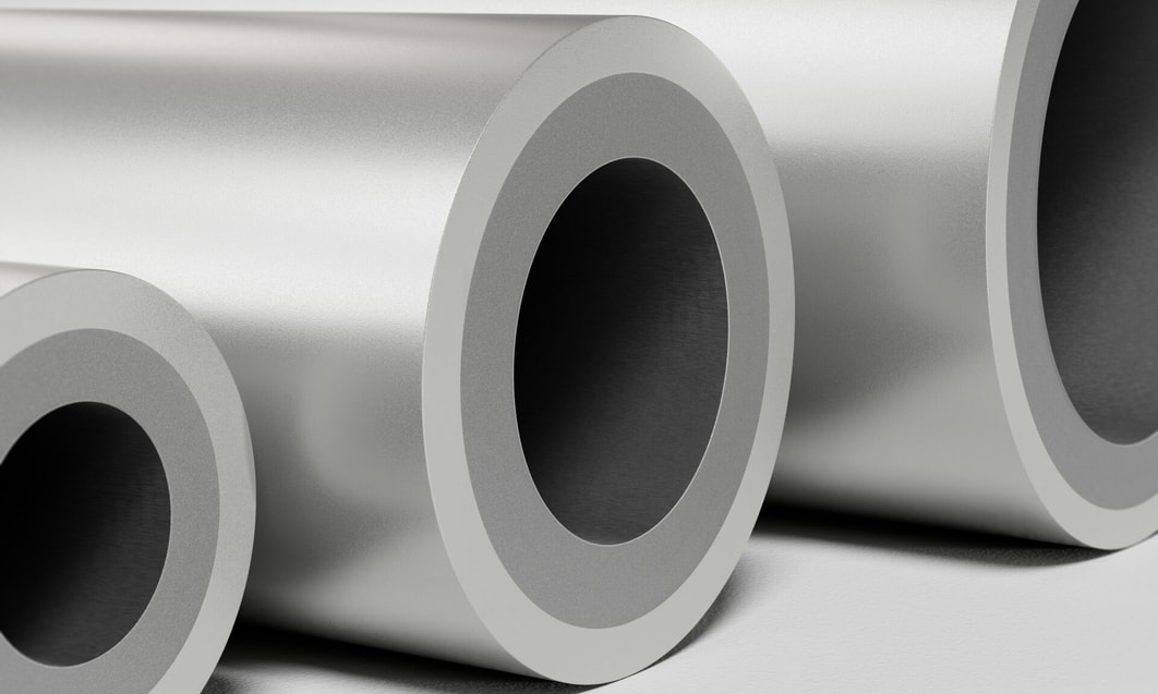 a group of rolls of aluminum