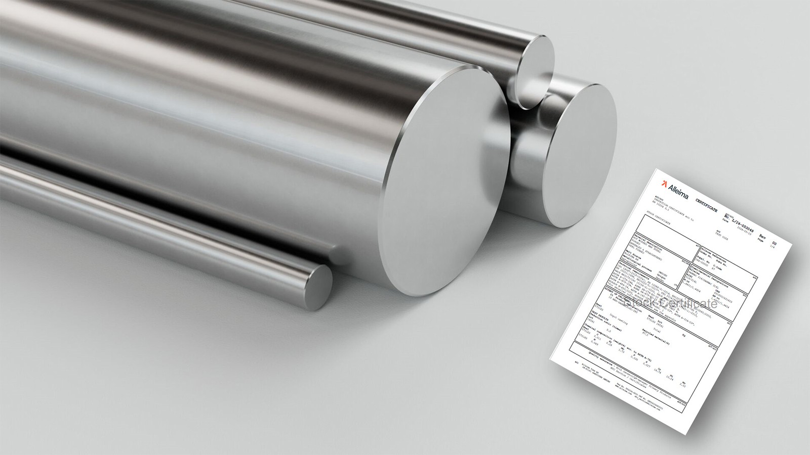 several metal rods and a piece of paper