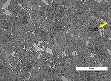 a close-up of a grey surface