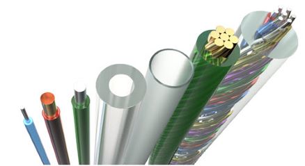 several different types of cables