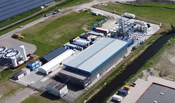 a building near a river